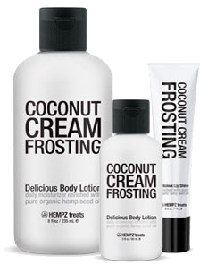 Hempz Hair Products on Hempz Treats Coconut Cream Frosting Body Lotions   Lip Shine From
